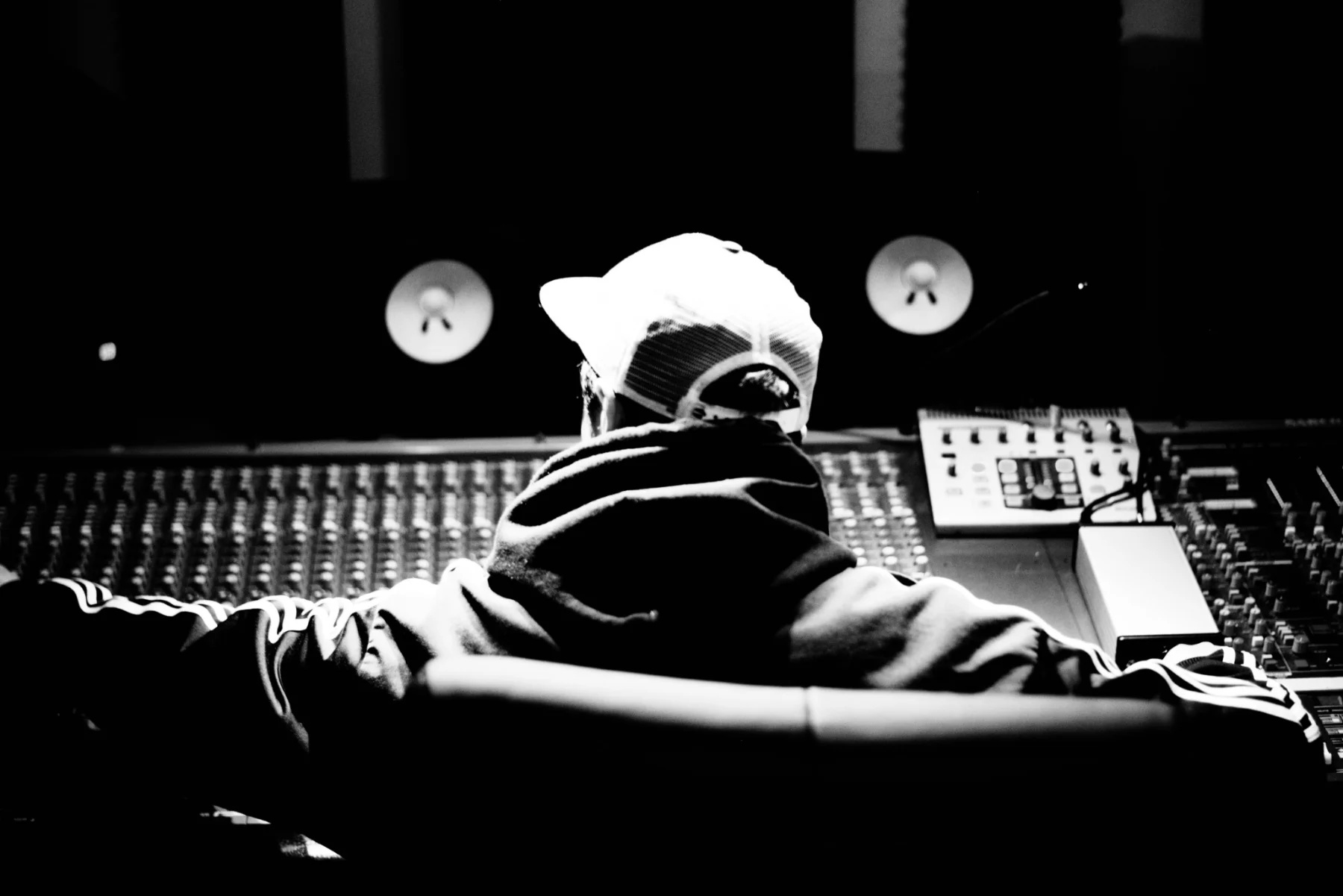 Iron Dubz studio mixing desk artist dub